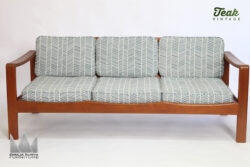 Blue Sofa 3 Seat